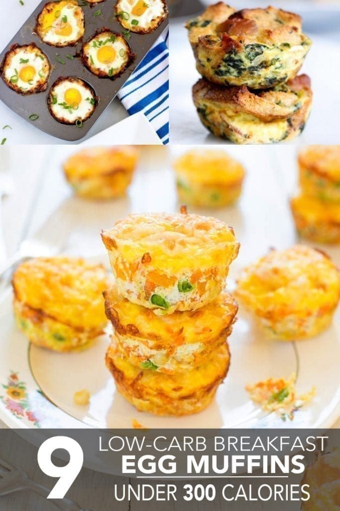 9 Low-Carb Breakfast Egg Muffins Under 300 Calories