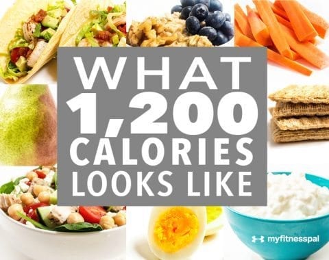 myfitnesspal 1200 calories