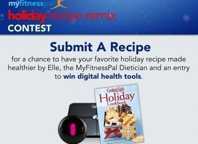 MyFitnessPal Contest: Holiday Recipe Remix