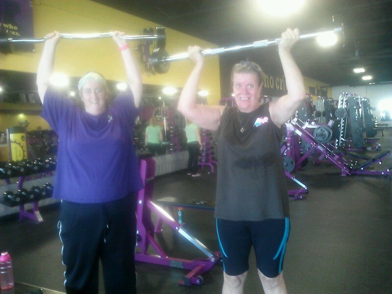 Pam and Kim Working it Out