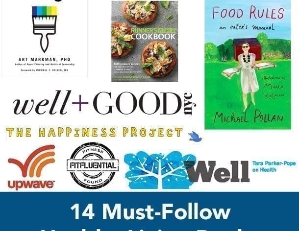 14 Must-Follow Healthy Living Books, Blogs + Channels for 2014