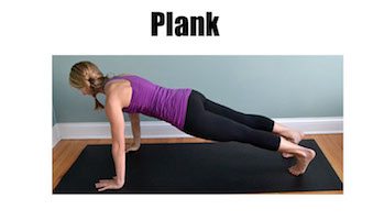 myfitnesspal Plank exercise
