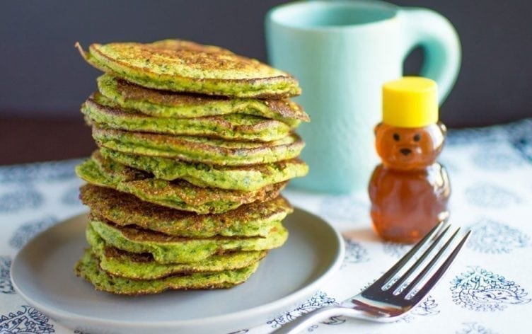 Gluten-free Spinach Pancakes