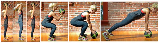 baller workout squat tricep