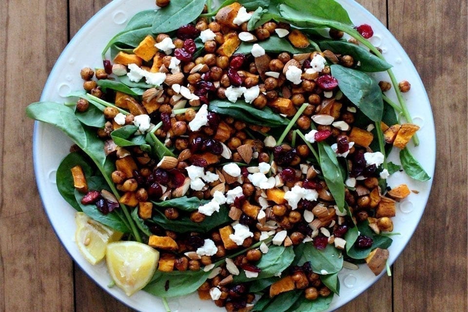Moroccan Roasted Chickpea Salad