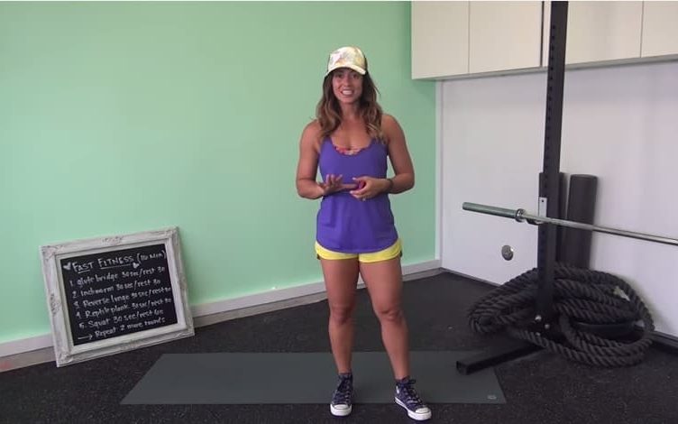 Fast Fitness! Get Strong with No Equipment (Video!)