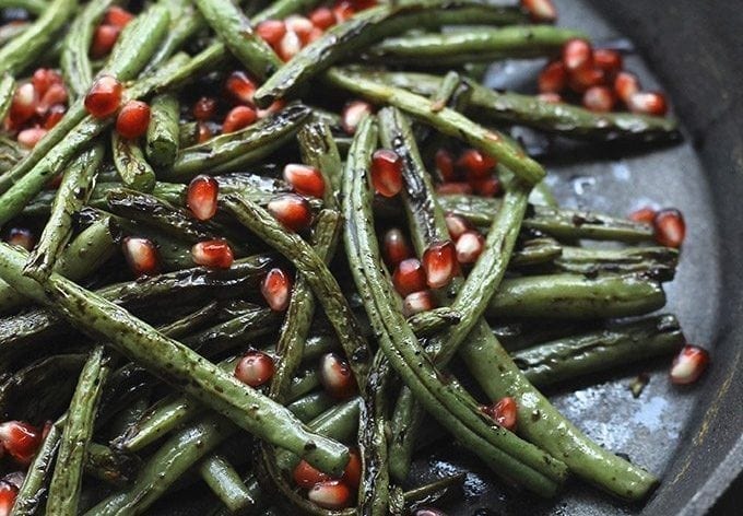 Simple Pan Seared Green Beans