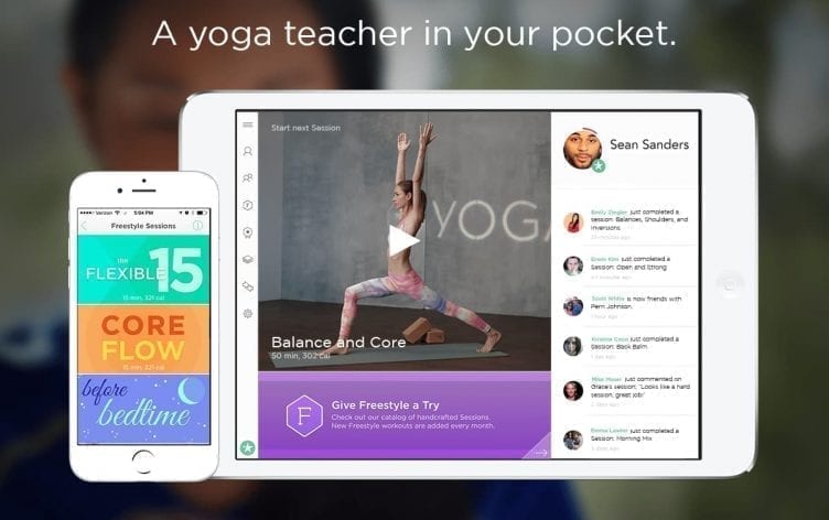 Achieve balance in your life (and your MyFitnessPal diary) with FitStar Yoga