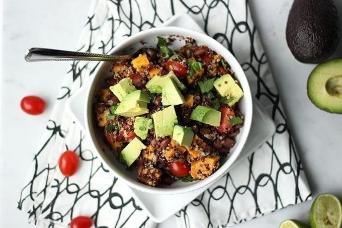 Southwestern Quinoa with Roasted Butternut Squash