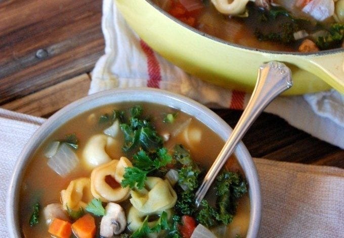 Kale & Tortellini Soup