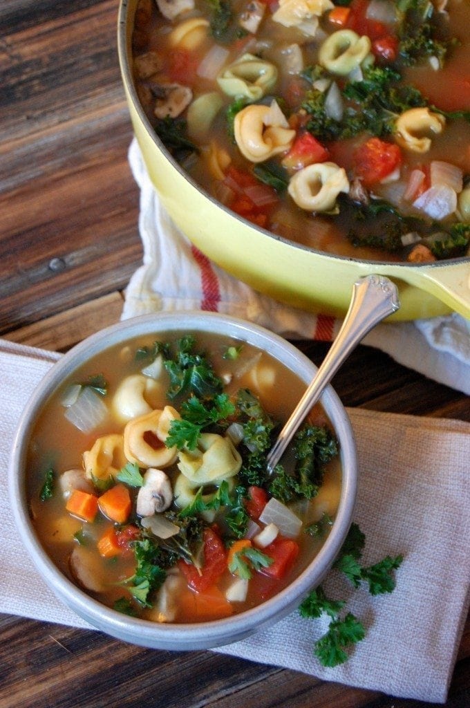 Kale & Tortellini Soup
