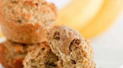 Banana-Sweetened Bran Muffins