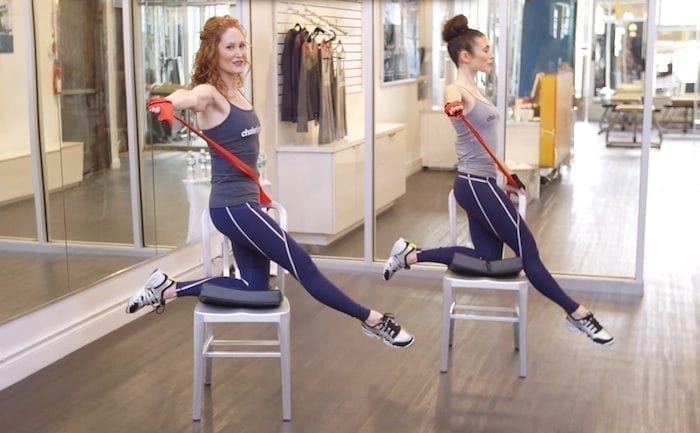 3 Total-Body Moves Using a Chair