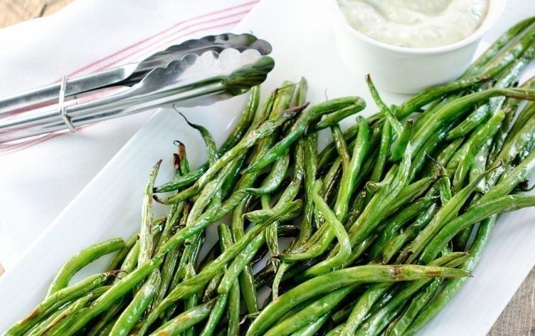 Green Beans in Garlic Aioli