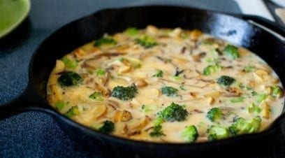 Broccoli & Potato Frittata