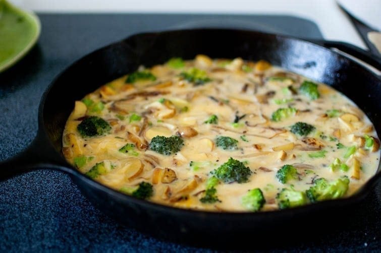 Broccoli & Potato Frittata