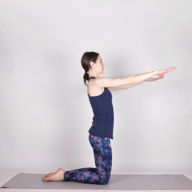 thigh stretch 20-Minute At-Home Pilates Workout for All Levels
