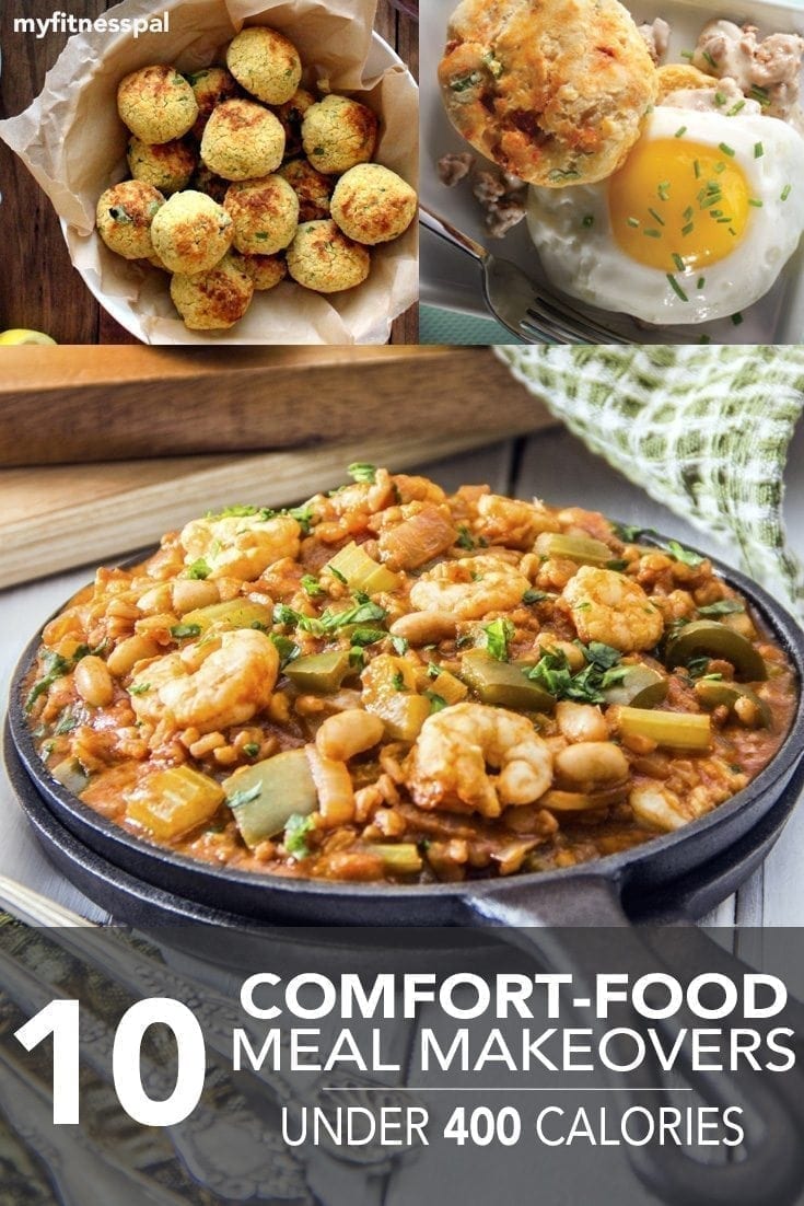 10 Comfort-Food Meal Makeovers Under 400 Calories