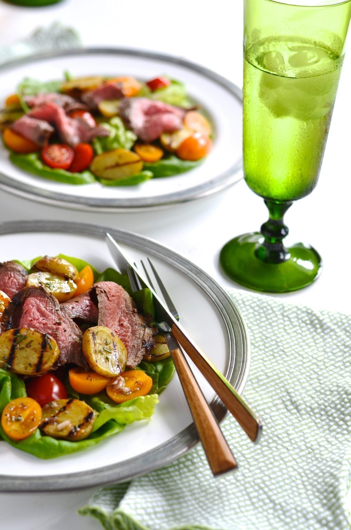Grilled Steak & Potato Salad