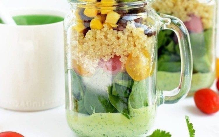 Mason Jar Quinoa Salad