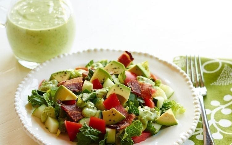 BLT Avocado-Ranch Chopped Salad