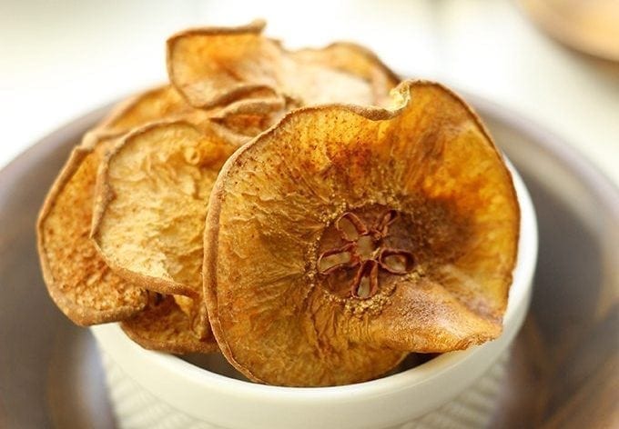 Easy Baked Pear Chips