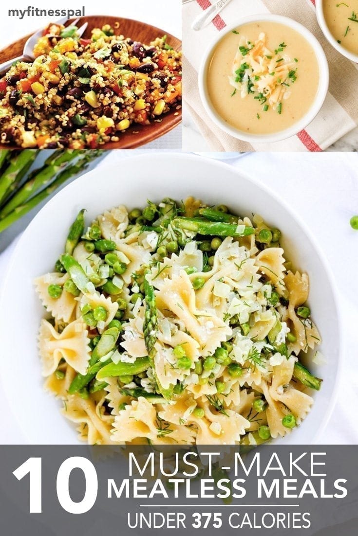 10 Must-Make Meatless Meals Under 375 Calories