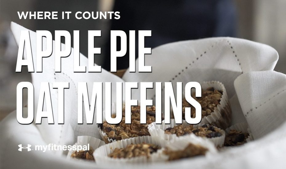 Apple Pie Oat Muffins