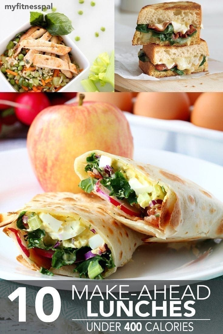 10 Make-Ahead Lunches Under 400 Calories