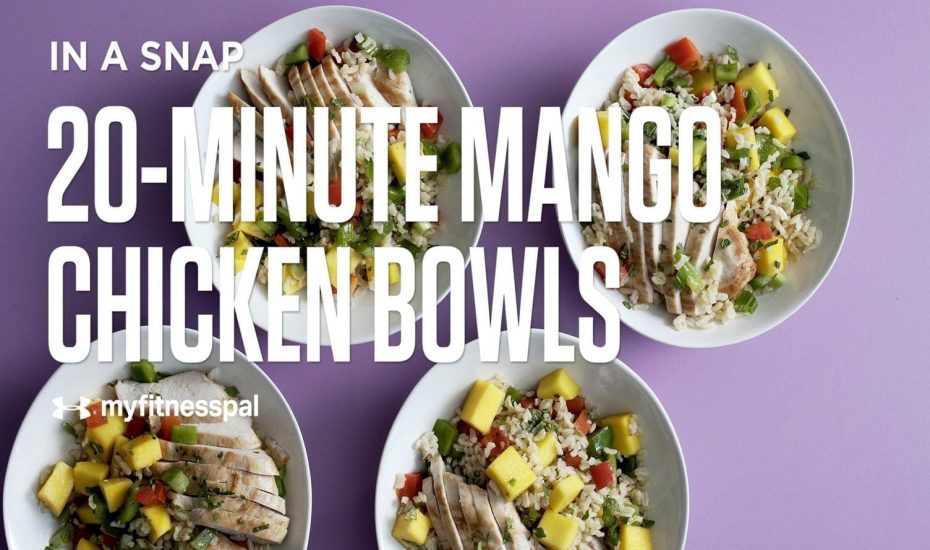 20-Minute Mango Chicken Bowls