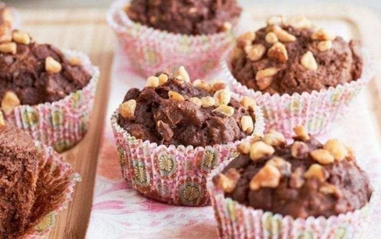 Gluten-Free Chocolate Oat Muffins