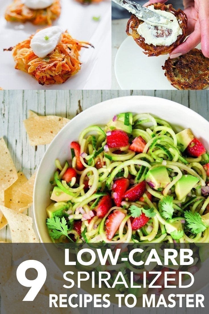 9 Low Carb Spiralized Recipes To Master