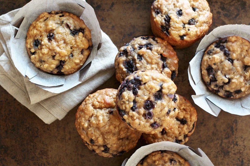 Blueberry Oat Muffin