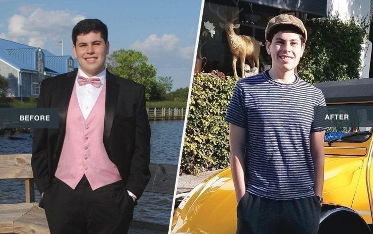 Jesse’s 95-Pound Weight-Loss Journey Started with Prom
