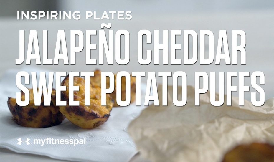 Jalapeño Cheddar Sweet Potato Puffs