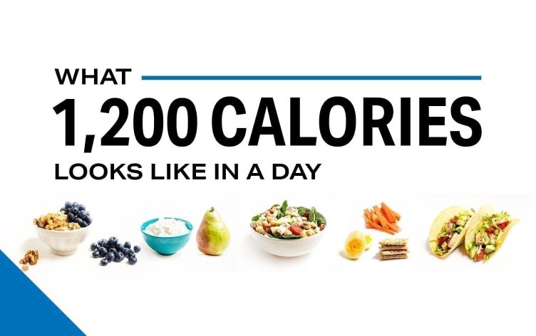 1200 calorie diet how much carbs