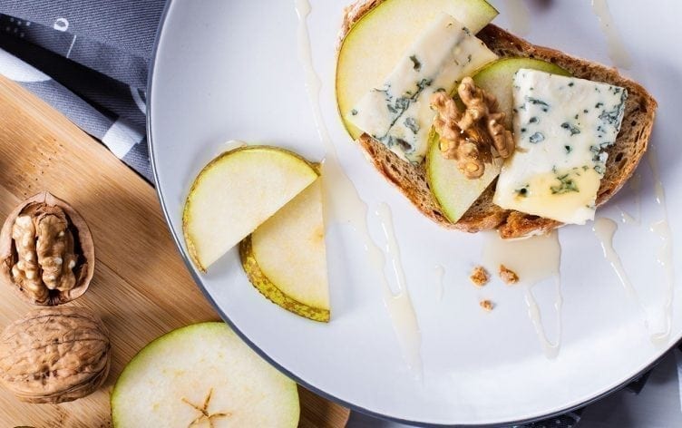 Grilled Pear & Blue Cheese Sandwich