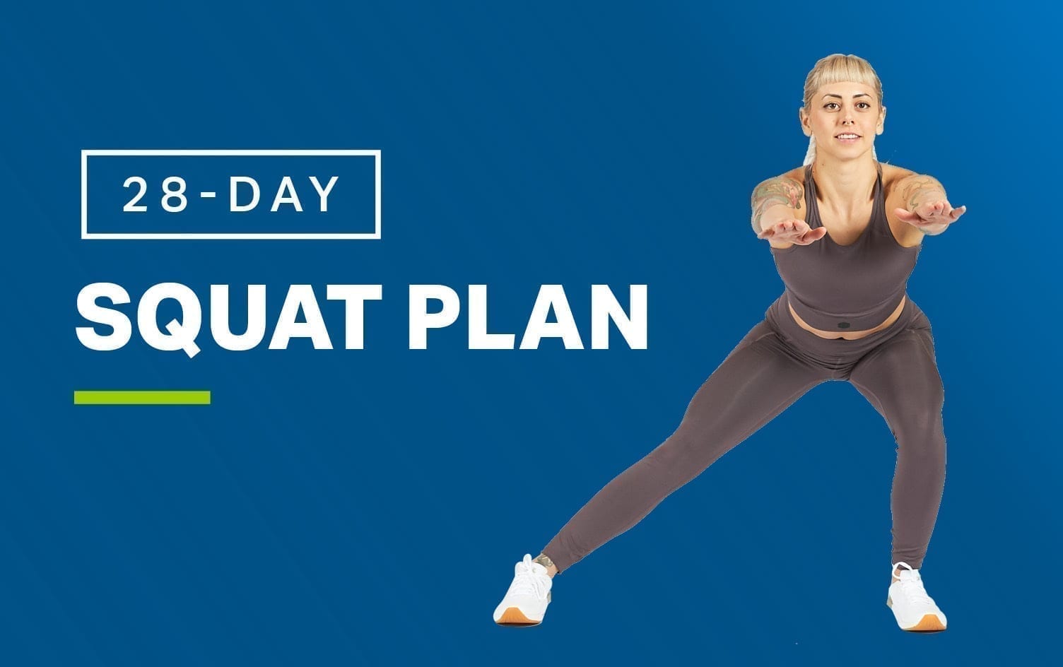 Bodyweight squat exercise instructions and video