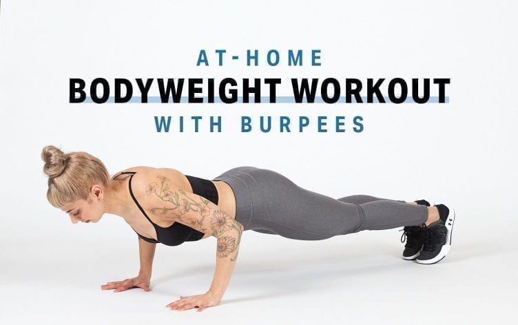 A Quick At-Home Bodyweight Workout With Burpees