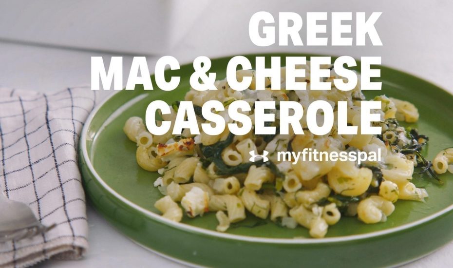 Greek Mac & Cheese Casserole