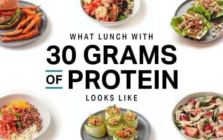 What Lunch With 30 Grams of Protein Looks Like