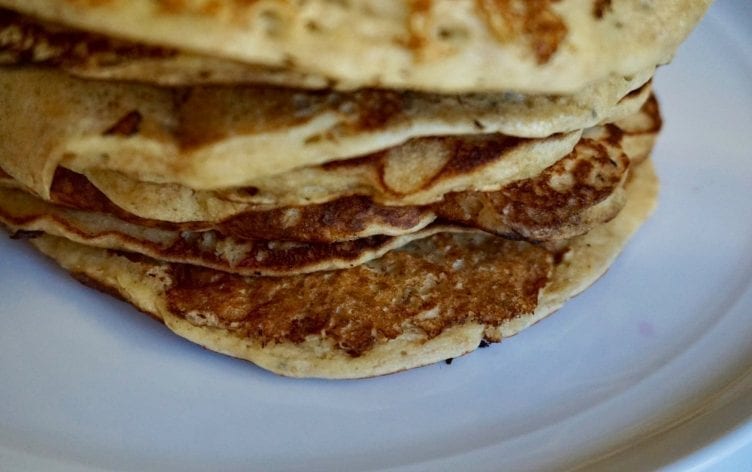 Healthy Whole-Grain and Seed Pancakes