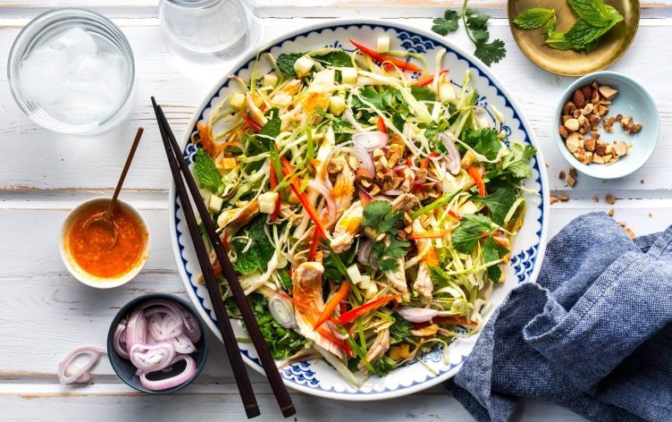 Vietnamese Lemongrass Chicken Salad
