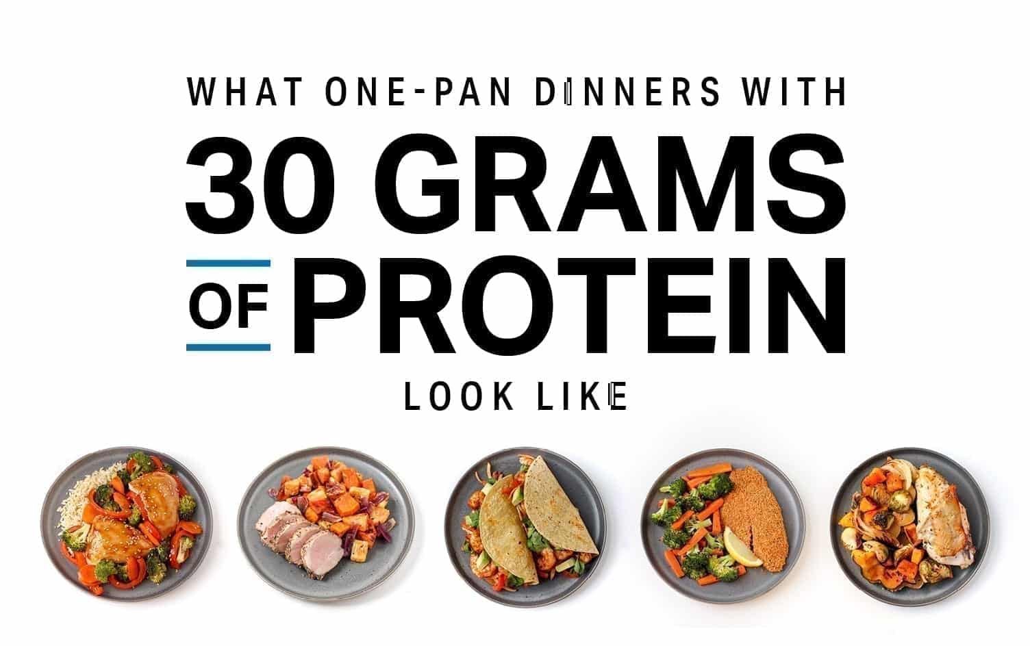 Here's What 30 Grams of Protein Looks Like
