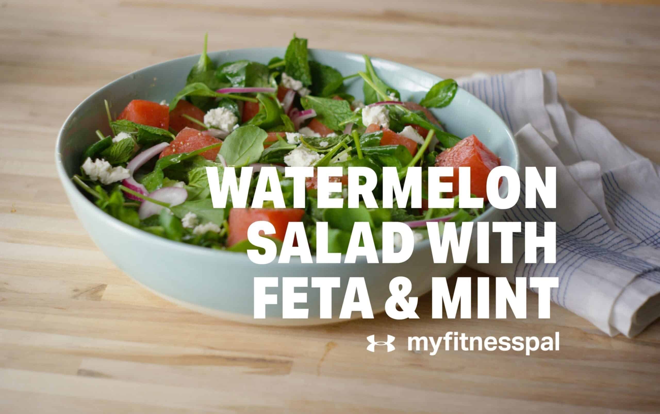 Watermelon Salad with Feta & Mint