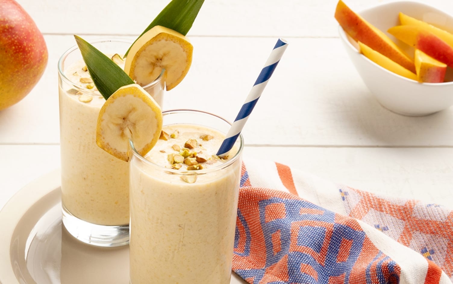 Banana-Mango Oat Smoothie | Recipes | MyFitnessPal