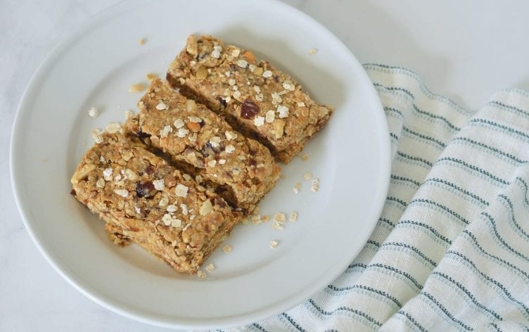 Date, Pumpkin Seed, Almond and Oat Bars
