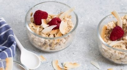 Coconut Tres Leches Overnight Oats