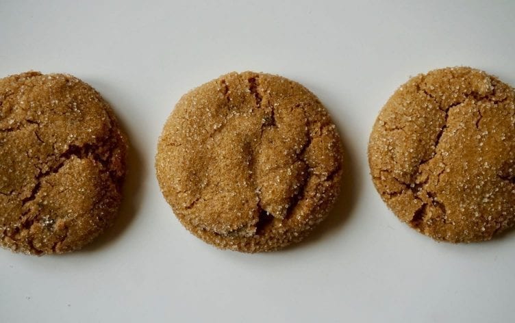 Chewy Triple-Ginger Cookies