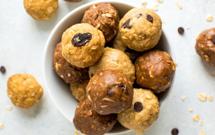 Cinnamon Raisin Cookie Protein Balls